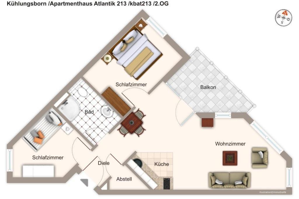 Apartmenthaus Atlantik Apartmenthaus Atlantik 213 Ostseebad Kühlungsborn Exterior foto